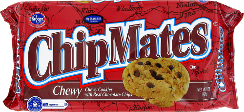 Kroger® ChipMates Chewy Chocolate Chip Cookies Perspective: front