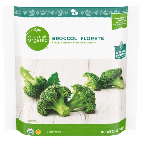 Simple Truth Organic® Frozen Broccoli Florets Perspective: front