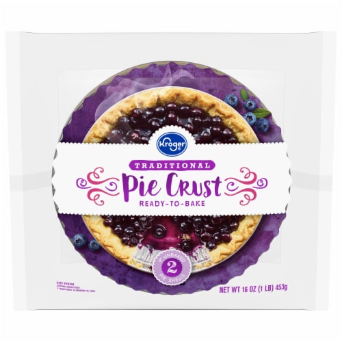 Kroger® Traditional Frozen Pie Crust Perspective: front