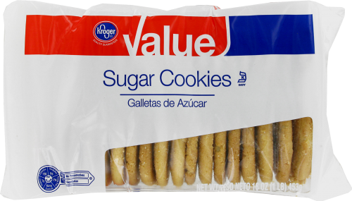 Kroger®  Value Sugar Cookies Perspective: front