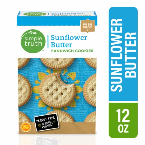 Simple Truth® Sunflower Butter Sandwich Cookies Perspective: front