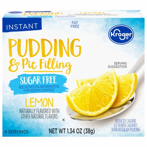 Kroger® Sugar Free Lemon Pudding & Pie Filling Perspective: front