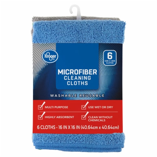 Kroger® Microfiber Cleaning Cloths Perspective: front
