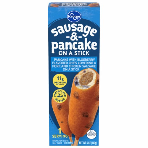 Jimmy Dean Original Pancakes & Sausage on a Stick, 30 oz, 12 Count (Frozen)