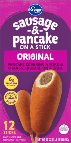 Kroger® Sausage & Pancake on a Stick Perspective: front