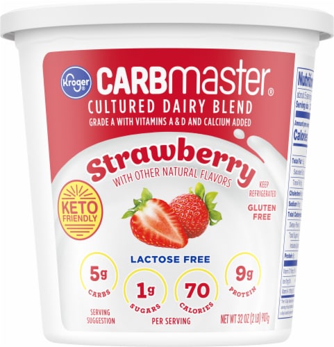 Kroger® Carbmaster® Strawberry Cultured Dairy Blend Perspective: front