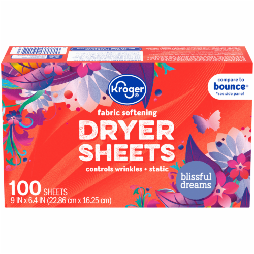 Kroger® Blissful Dreams Dryer Sheets Perspective: front