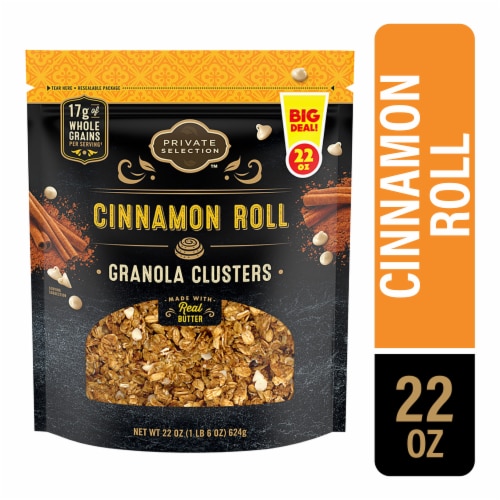 Private Selection™ Cinnamon Granola Clusters Perspective: front