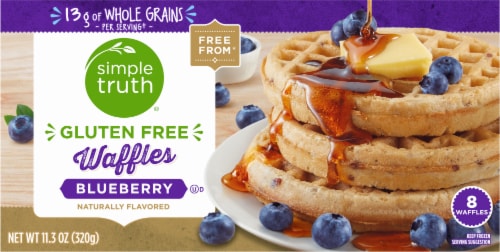 Simple Truth® Gluten-Free Blueberry Waffles