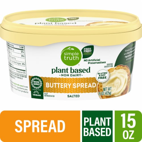 Simple Truth Plant Based Buttery Spread Perspective: front