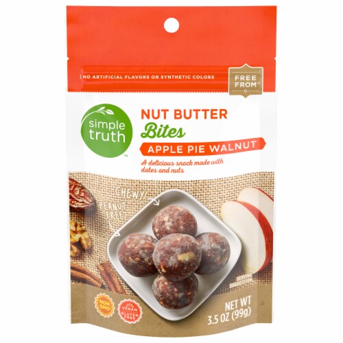 Simple Truth™ Apple Pie Walnut Butter Bites Perspective: front
