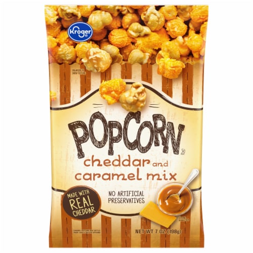 Cheddar shop caramel popcorn