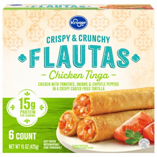 Kroger® Chicken Tinga Flautas Perspective: front
