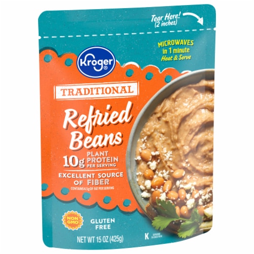 Kroger® 60-Second Traditional Refried Pinto Beans, 15 oz - Kroger