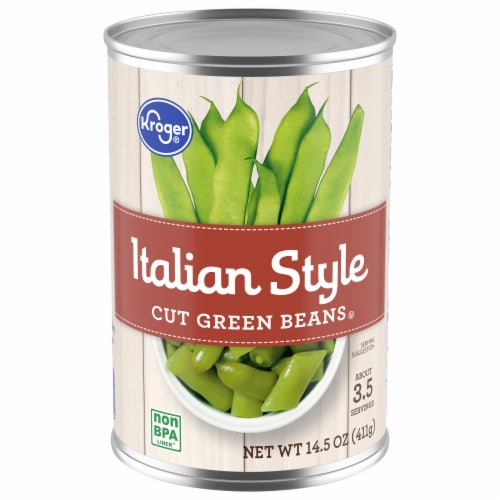 Kroger® Italian Style Cut Green Beans, 14.5 oz Kroger