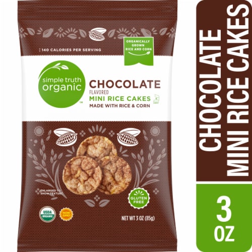 Simple Truth Organic Chocolate Mini Rice Cakes Perspective: front