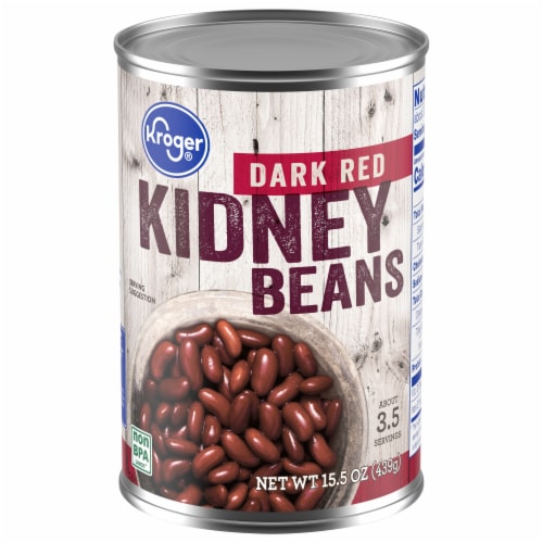 Kroger® Dark Red Kidney Beans Perspective: front