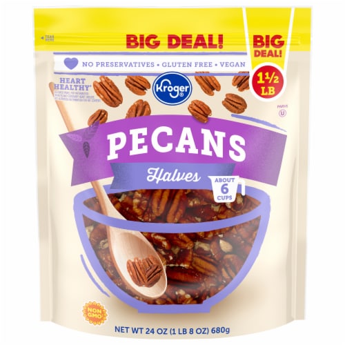 Kroger® Pecan Halves Perspective: front