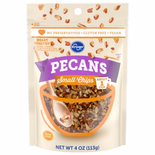 Kroger® Small Pecan Chips Perspective: front