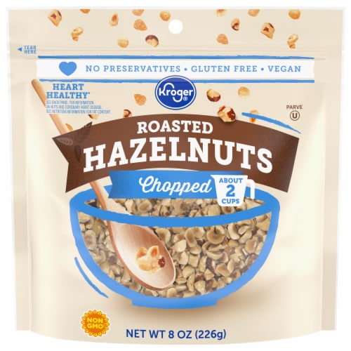 Kroger® Roasted Chopped Hazelnuts Perspective: front