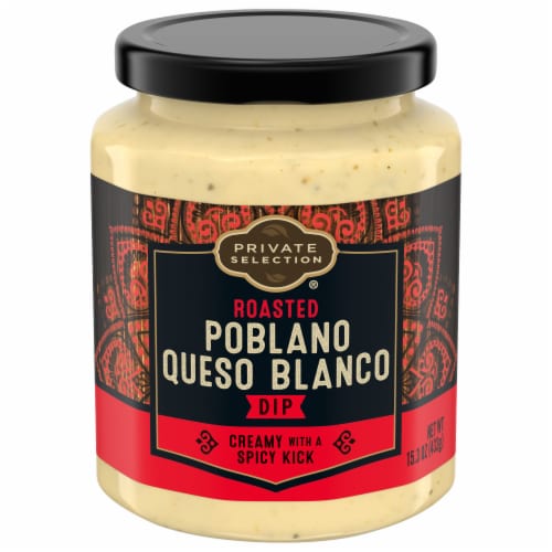 Private Selection® Roasted Poblano Queso Blanco Dip Perspective: front