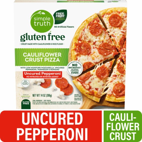 Simple Truth Uncured Pepperoni Gluten Free Cauliflower Crust Frozen 