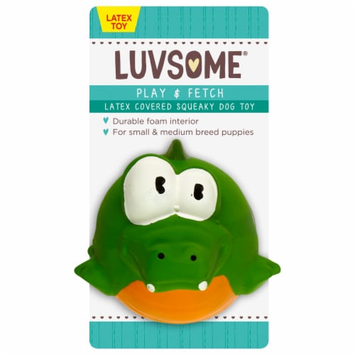 Luvsome® Latex Animals Dog Toy - Assorted Perspective: front