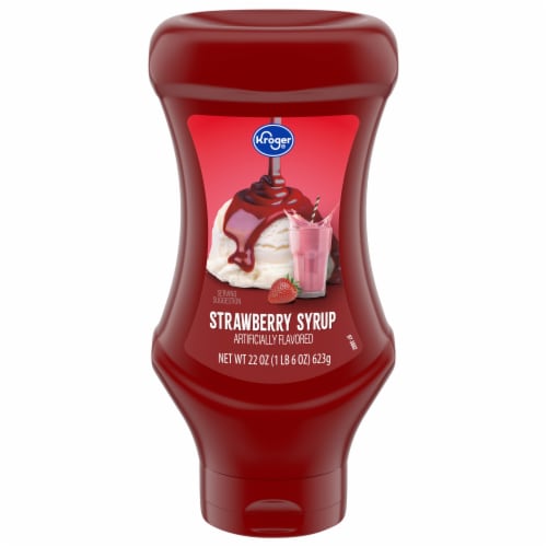 Kroger® Strawberry Syrup Perspective: front