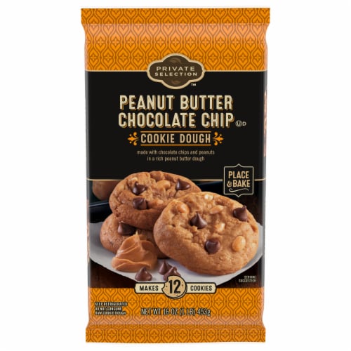 Private Selection™ Peanut Butter Chocolate Chip Cookie Dough Perspective: front