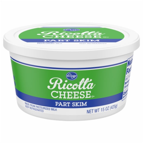 Kroger® Part Skim Ricotta Cheese Perspective: front