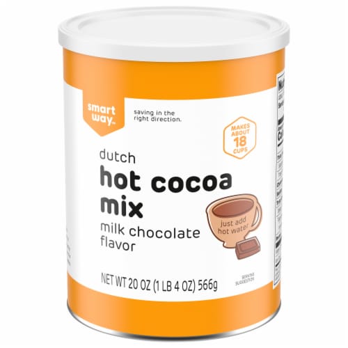 Smart Way™ Instant Dutch Milk Chocolate Hot Cocoa Mix Perspective: front