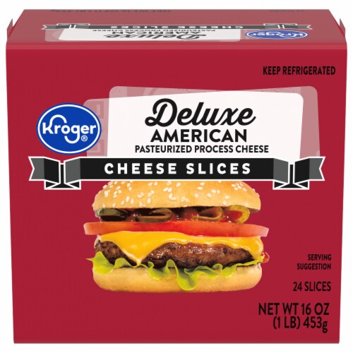 Kroger® Deluxe American Cheese Slices, 16 oz Kroger