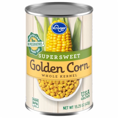Kroger® Super Sweet Golden Whole Kernel Corn Perspective: front