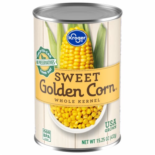Kroger® Whole Kernel Sweet Golden Corn Perspective: front