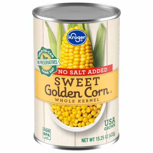 Kroger® Whole Kernel Canned Golden Corn Perspective: front