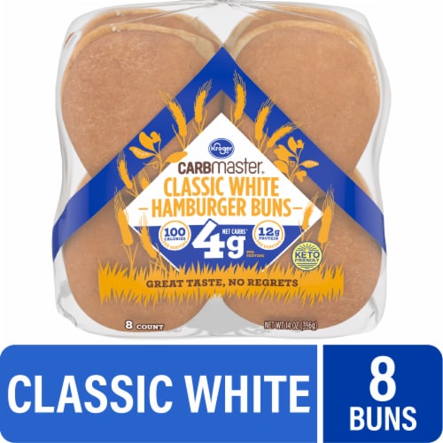 Great Value Hot Dog Buns, White, 11 oz, 8 Count 