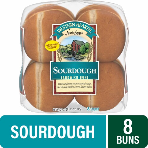 Western Hearth® Sourdough Sandwich Buns Perspective: front
