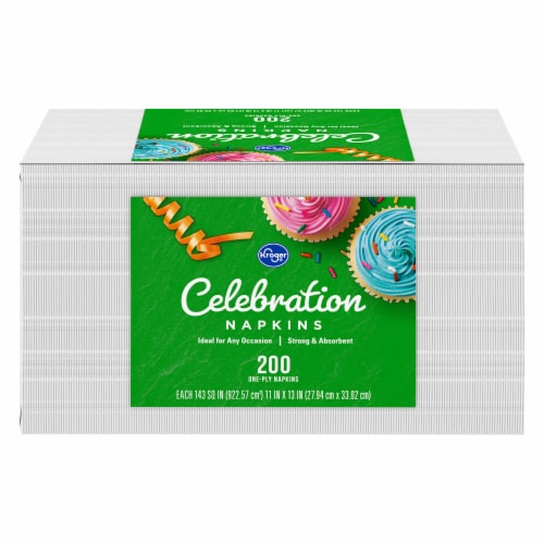 Kroger® Celebration Paper Napkins Perspective: front