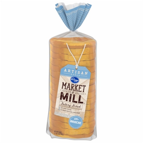 Kroger® Artisan Style Market & Mill Brioche Bakery Bread Perspective: front