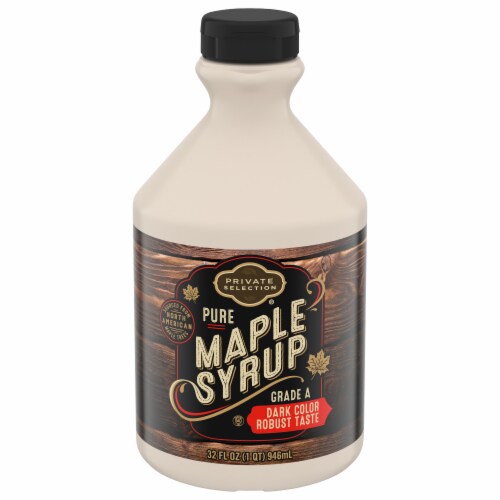 Private Selection® Dark & Robust Pure Maple Syrup Perspective: front