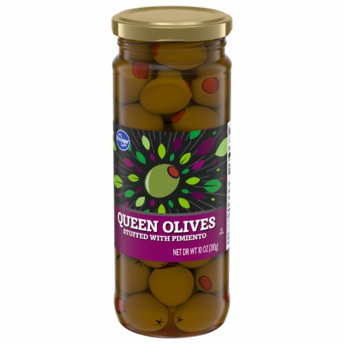 Kroger® Pimiento Stuffed Queen Olives Perspective: front