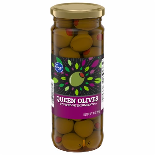 Kroger® Queen Olives Stuffed with Pimiento Perspective: front
