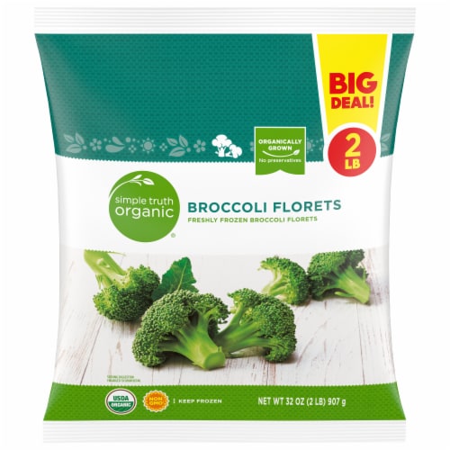 Simple Truth Organic® Broccoli Florets Perspective: front