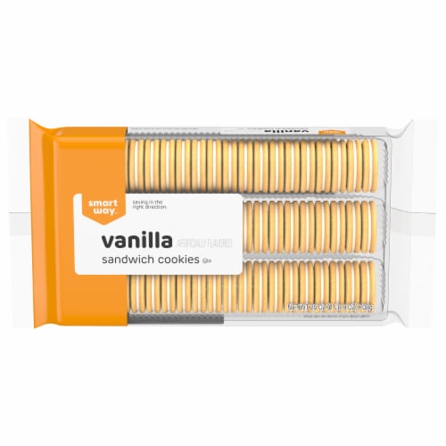 Smart Way™ Vanilla Sandwich Cookies Perspective: front