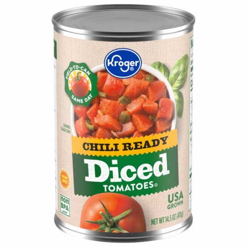 Kroger® Chili Ready Diced Tomatoes Perspective: front