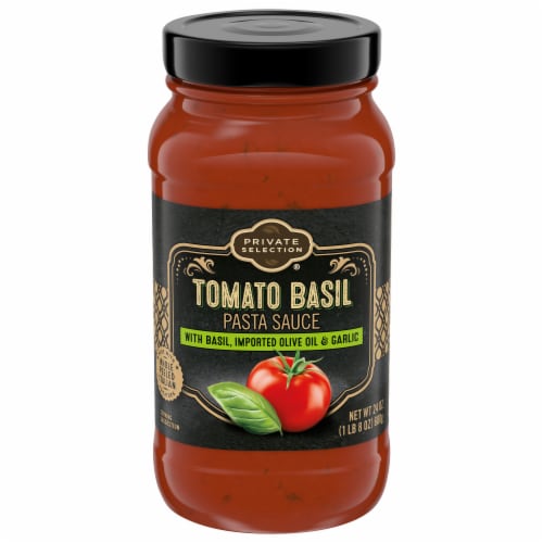 Private Selection® Tomato Basil Pasta Sauce Perspective: front
