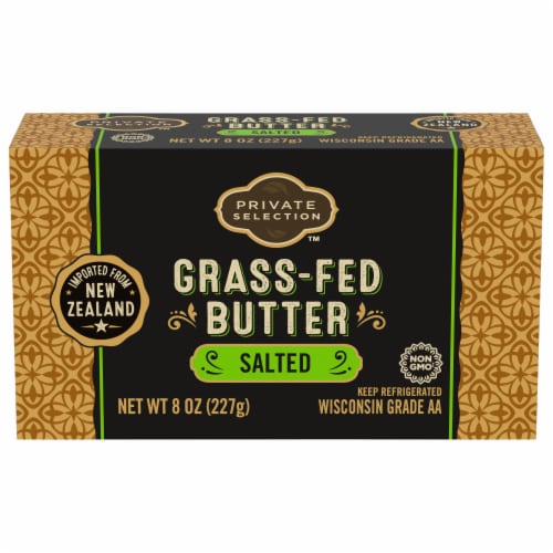 Private Selection™ New Zealand Grass Fed Salted Butter Perspective: front