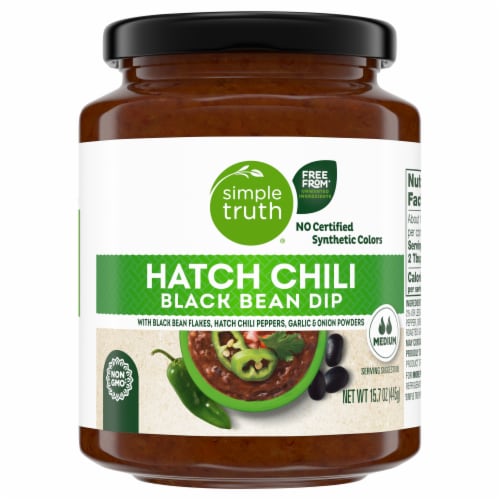Simple Truth™ Hatch Chile Black Bean Dip Perspective: front