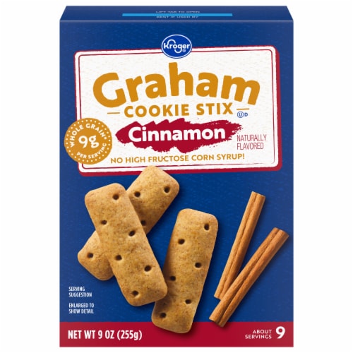Kroger® Cinnamon Graham Cookie Stix Perspective: front