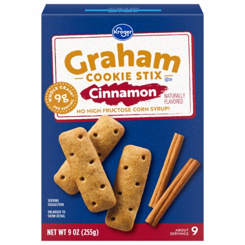 Kroger® Cinnamon Graham Cookie Stix Perspective: front